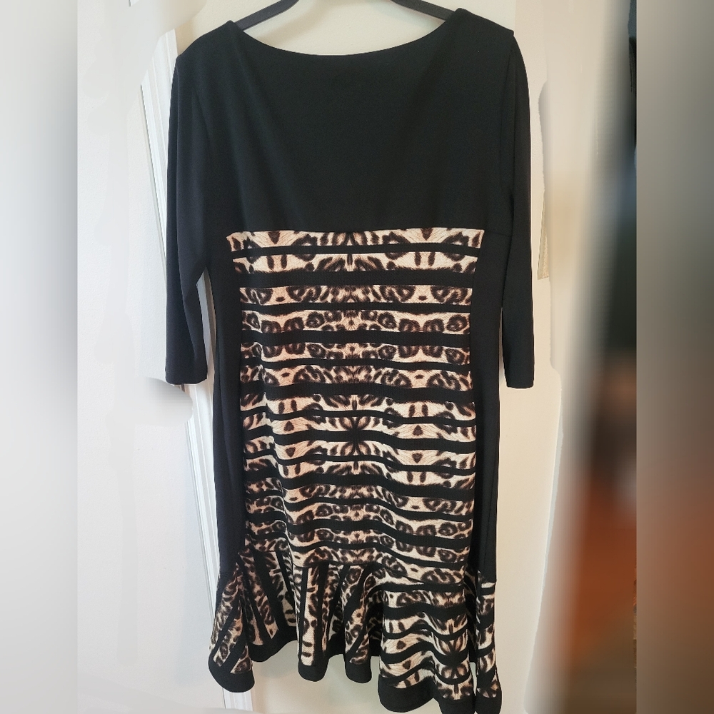 Joseph Ribkoff Leopard Print Dress - Picture 2 of 11